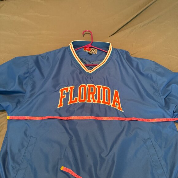 🥳HP🥳 Florida Gators ProPlayer Vintage Long sleeve WindBreaker 2XL Football NCAA - Picture 9 of 15